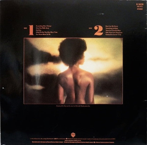 Crawford, Randy ‎– Everything Must Change