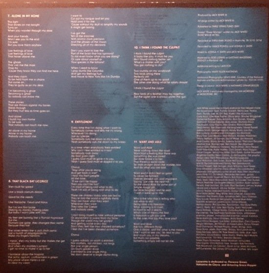 White, Jack - Lazaretto