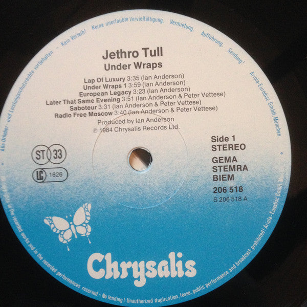 Jethro Tull - Under Wraps