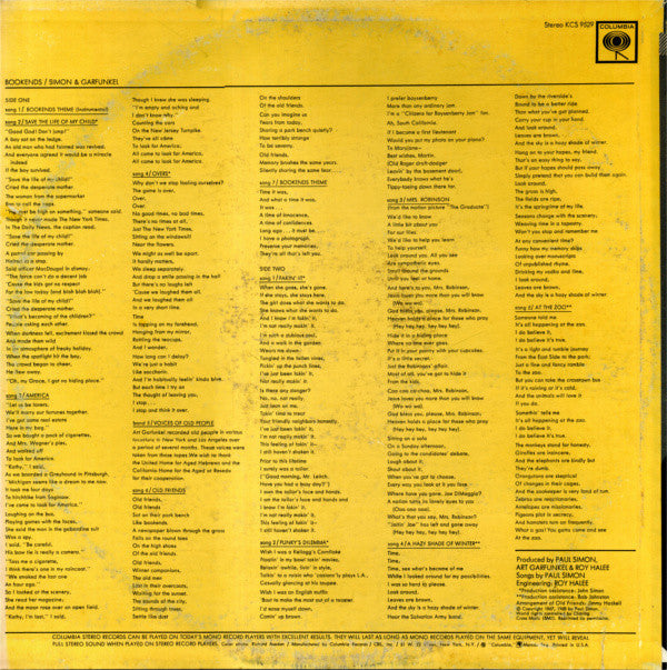 Simon & Garfunkel - Bookends