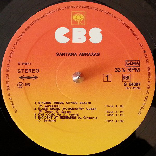 Santana - Abraxas