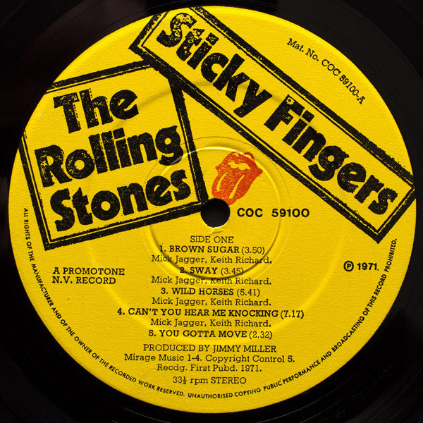 Rolling Stones - Sticky Fingers