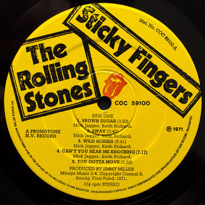 Rolling Stones - Sticky Fingers