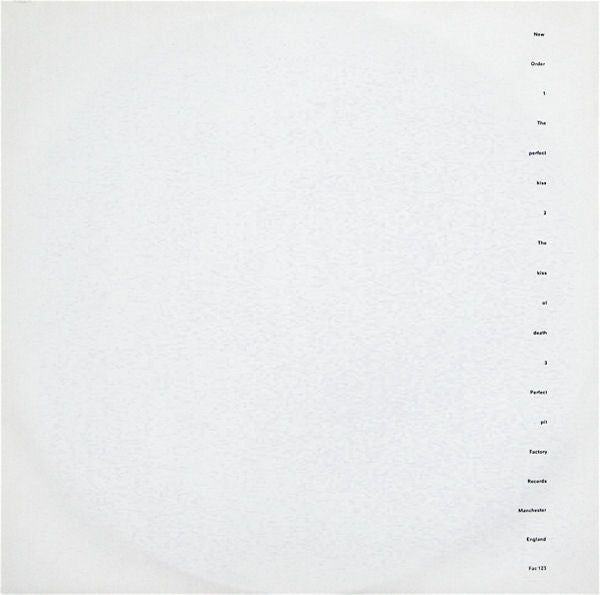 New Order ‎– The Perfect Kiss