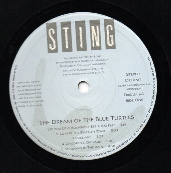 Sting - The Dream Of The Blue Turtles