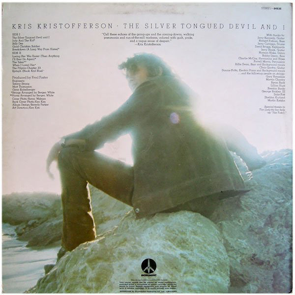 Kristofferson, Kris - The Silver Tongued Devil And I.