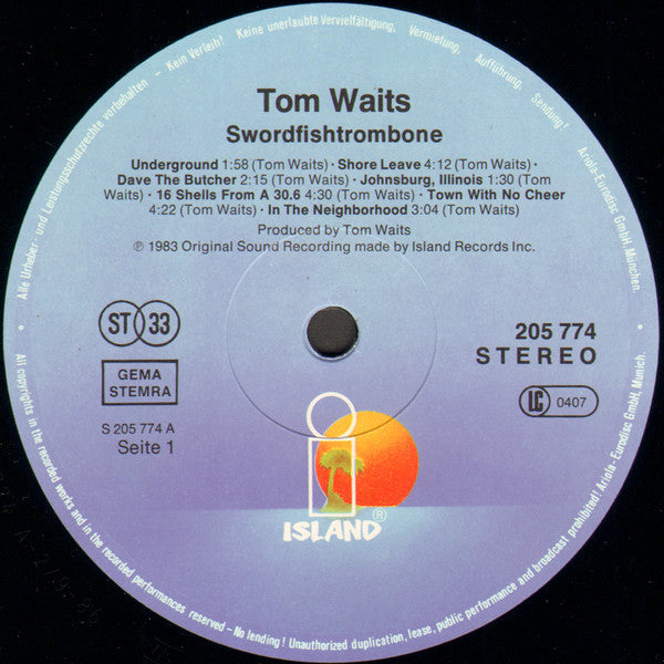Waits, Tom - Swordfishtrombones