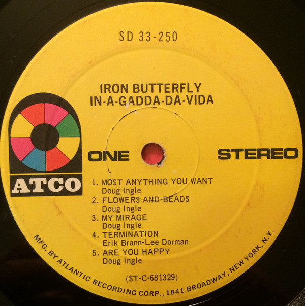 Iron Butterfly - In-A-Gadda-Da-Vida