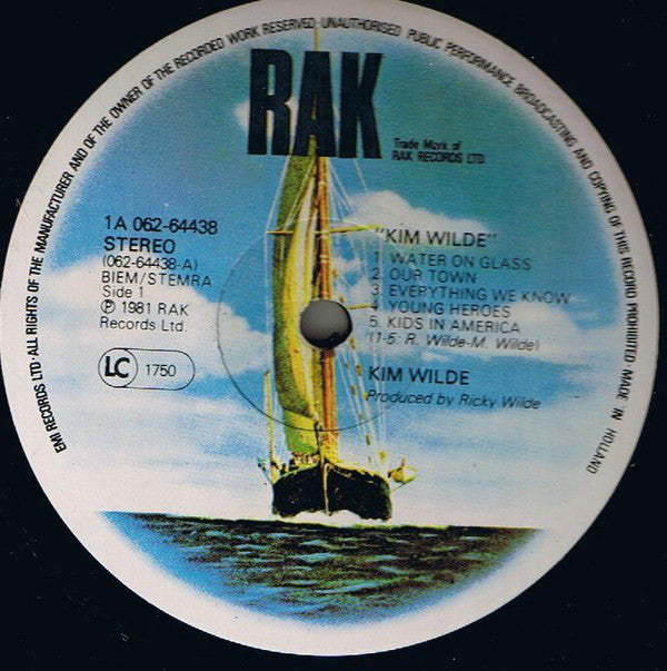 Wilde, Kim ‎– Kim Wilde