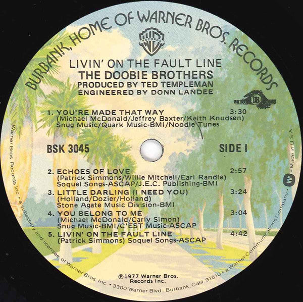 Doobie Brothers - Livin' On The Fault Line