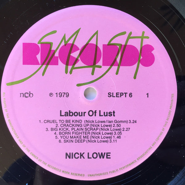 Lowe, Nick - Labour Of Lust