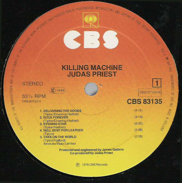 Judas Priest - Killing Machine