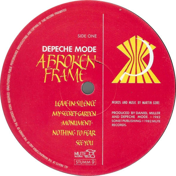Depeche Mode - A Broken Frame - RecordPusher  