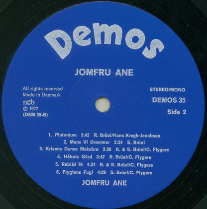 Jomfru Ane Band - Jomfru Ane
