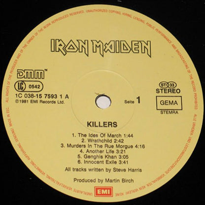 Iron Maiden - Killers