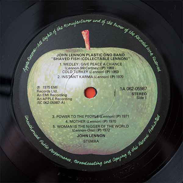 Lennon, John - Shaved Fish