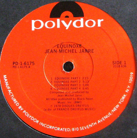 Jarre, Jean Michel - Equinoxe