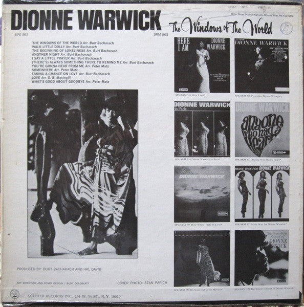 Warwick, Dionne - The Windows Of The World