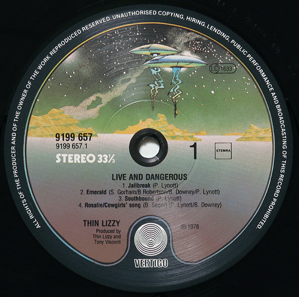 Thin Lizzy - Live And Dangerous
