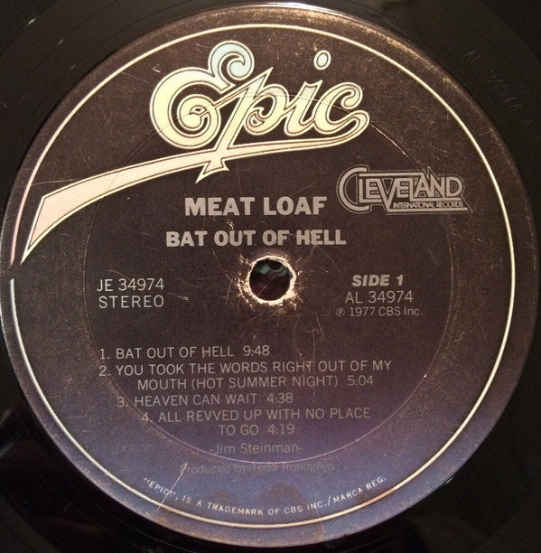 Meat Loaf - Bat Out Of Hell