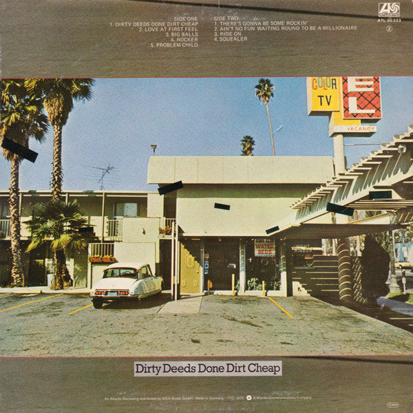 AC/DC - Dirty Deeds Done Dirt Cheap - RecordPusher  