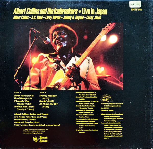 Collins, Albert And The icebreakers - Live In Japan