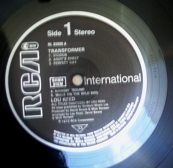 Reed, Lou - Transformer