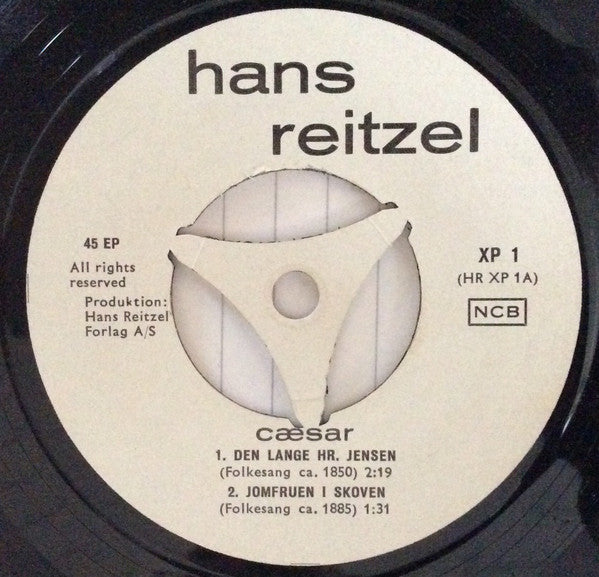Cæsar ‎– Den Lange Hr Jensen Og Andre Sjoferter Sunget Af Cæser