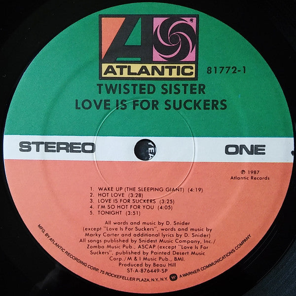 Twisted Sister - Love Is For Suckers