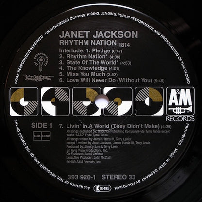 Jackson, Janet ‎– Rhythm Nation 1814