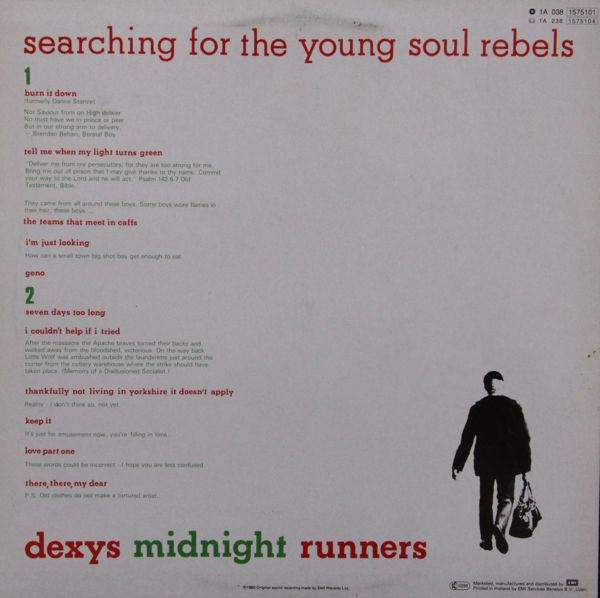 Dexys Midnight Runners - Searching For The young Soul Rebels