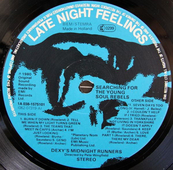 Dexys Midnight Runners - Searching For The young Soul Rebels