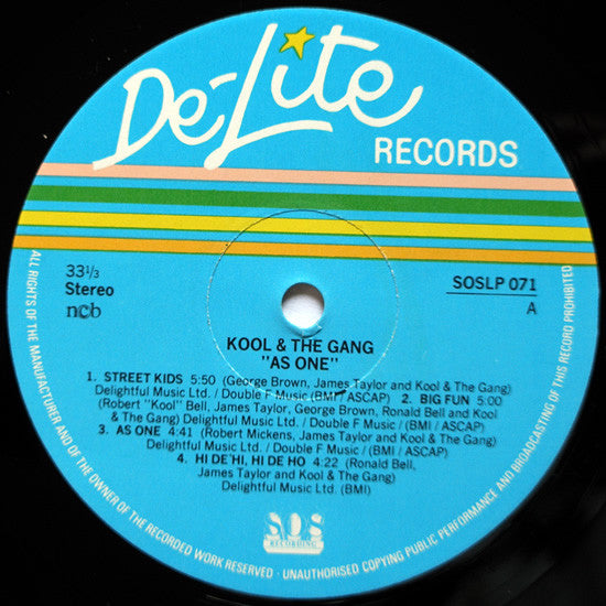 Kool & The Gang - As One