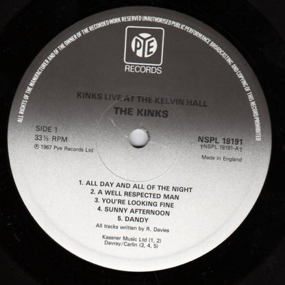 Kinks - Live At Kelvin Hall.