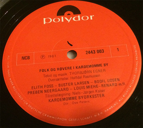 Folk Og Røvere I Kardemomme By - V/A