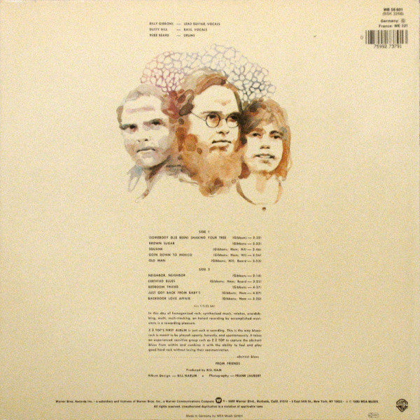 ZZ Top ‎– First Album