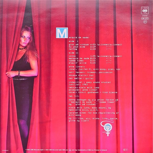 Linnet, Anne & Marquis De Sade ‎– Marquis De Sade