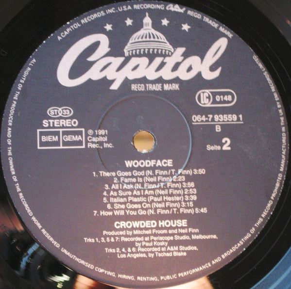 Crowded House - Woodface