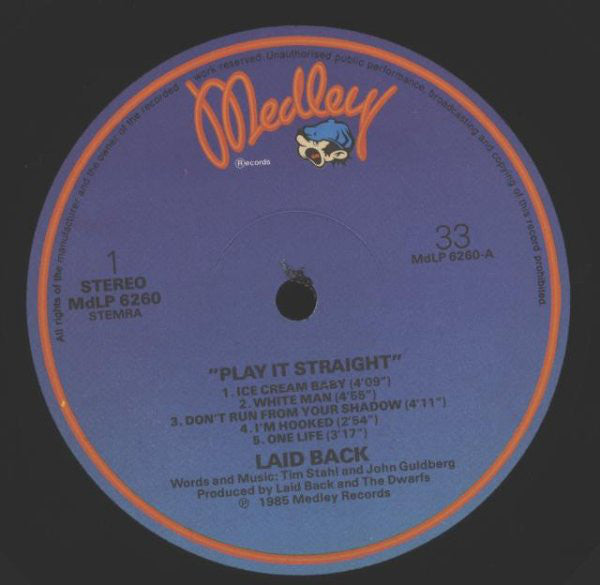 Laid Back - Play It Straight