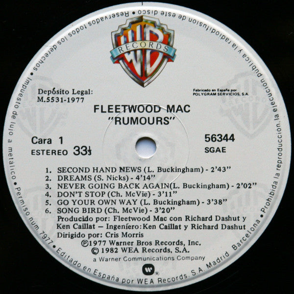 Fleetwood Mac - Rumours