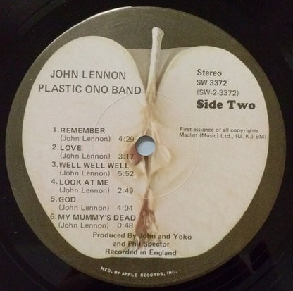 Lennon, John Plastic Ono Band - John Lennon/Plastic Ono Band