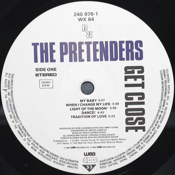 Pretenders - Get Close