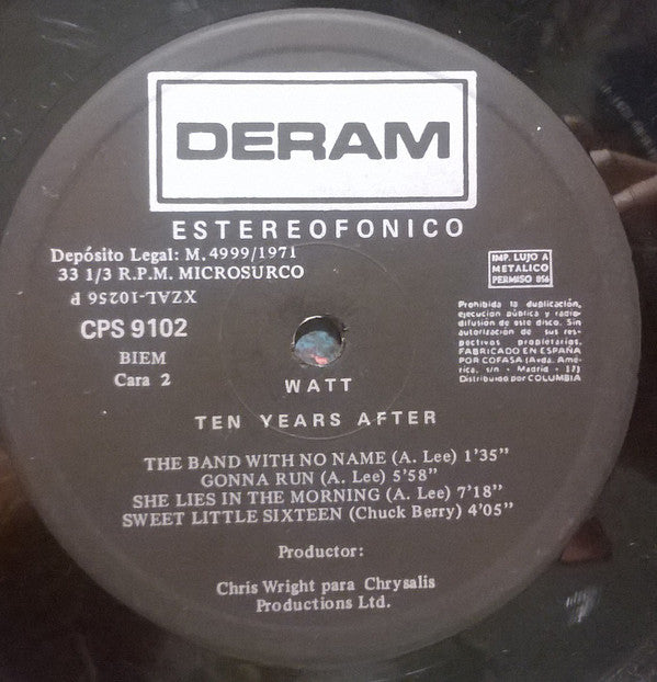 Ten Years After - Watt