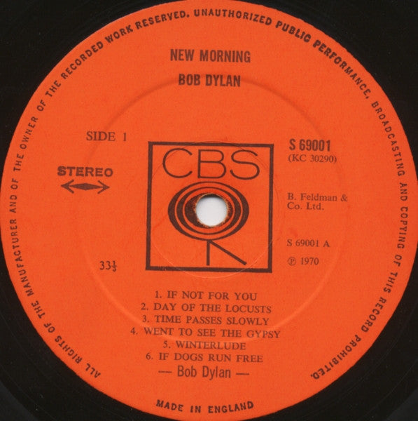 Dylan, Bob - New Morning