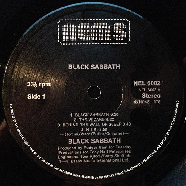 Black Sabbath - Black Sabbath