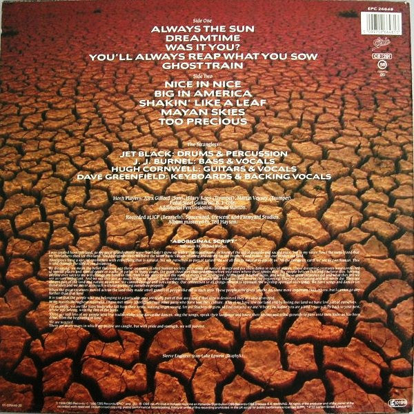 Stranglers - Dreamtime