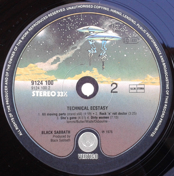 Black Sabbath - Technical Ecstasy