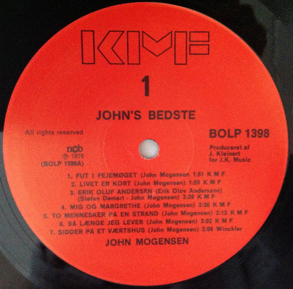 Mogensen, John - John's Bedste