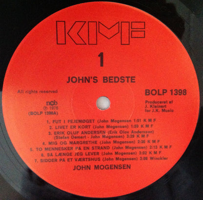 Mogensen, John - John's Bedste