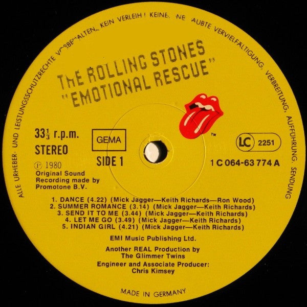 Rolling Stones - Emotional Rescue